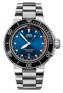 Oris Aquis Depth Gauge-Chronos-Edition mit Stahband