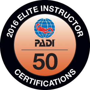 PADI Elite Instructor Certification