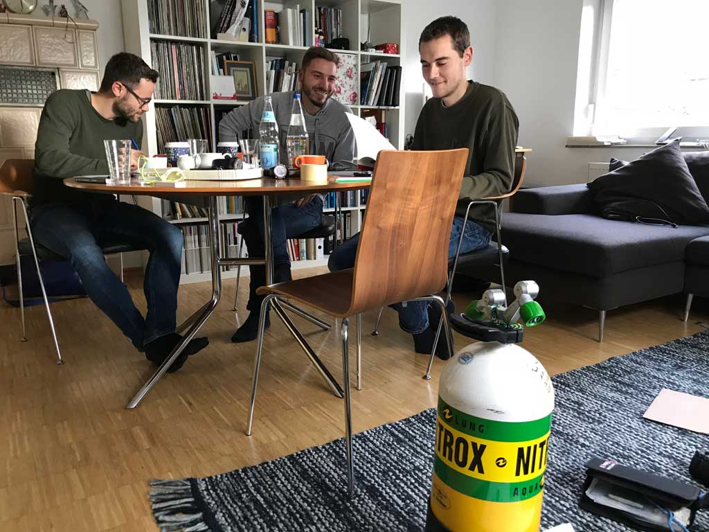 EAN Nitrox Kurs Nov 2017